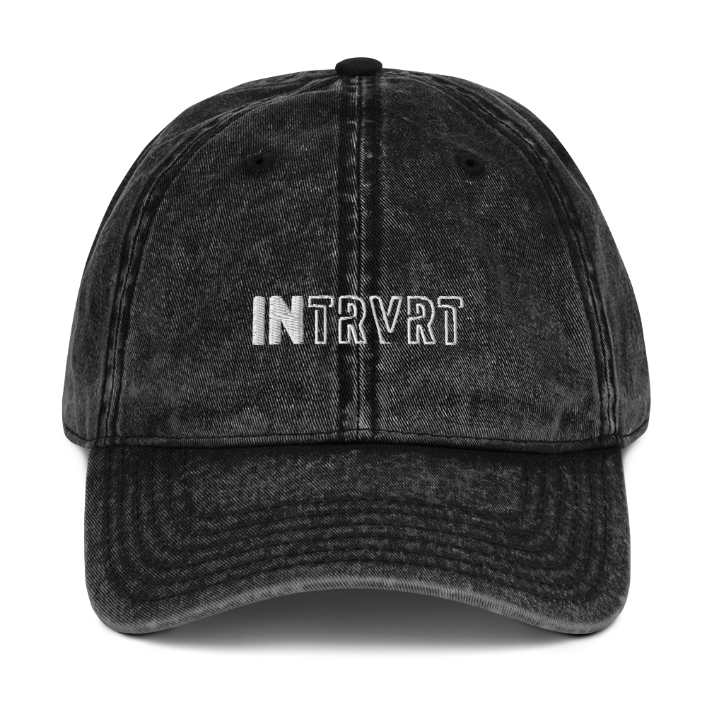 INTRVRT // Vintage Dad Hat - INTRVRT | Protect Your Energy T Shirt